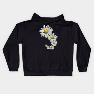 wonderful daisy flowers, blooming daisies, blooms Kids Hoodie